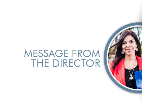 MESSAGE FROM THE DIRECTOR
